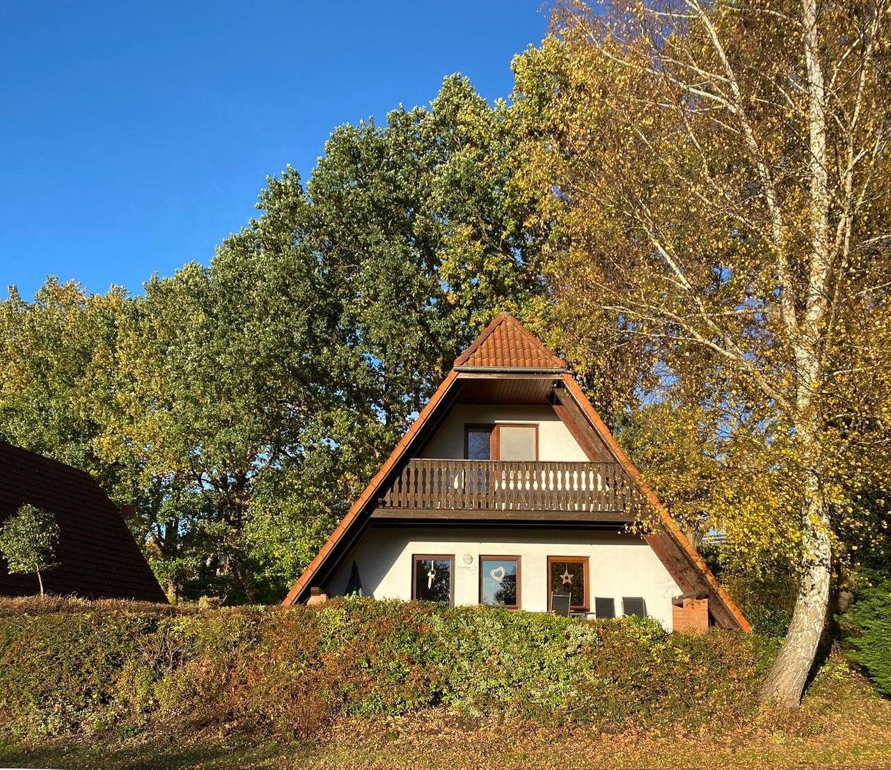 Finnhaus Anke - Ferienhaus für 4 Personen im Feriendorf am Vogelpark Marlow in Marlow, Vorpommern-Rügen