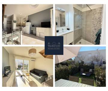 Location de vacances pour 6 personnes, avec jardin et piscine, adapté aux familles à Sérignan