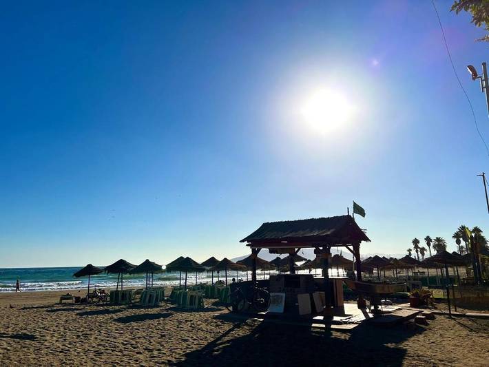 Apartamento para 4 personas, con vistas y terraza en El Palo (Málaga)