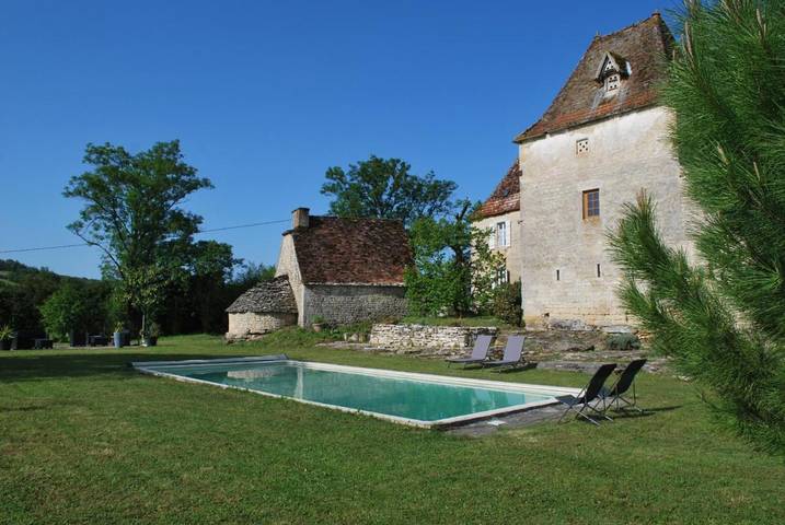 Maison d’hôte pour 2 personnes, avec jardin et piscine dans le Lot