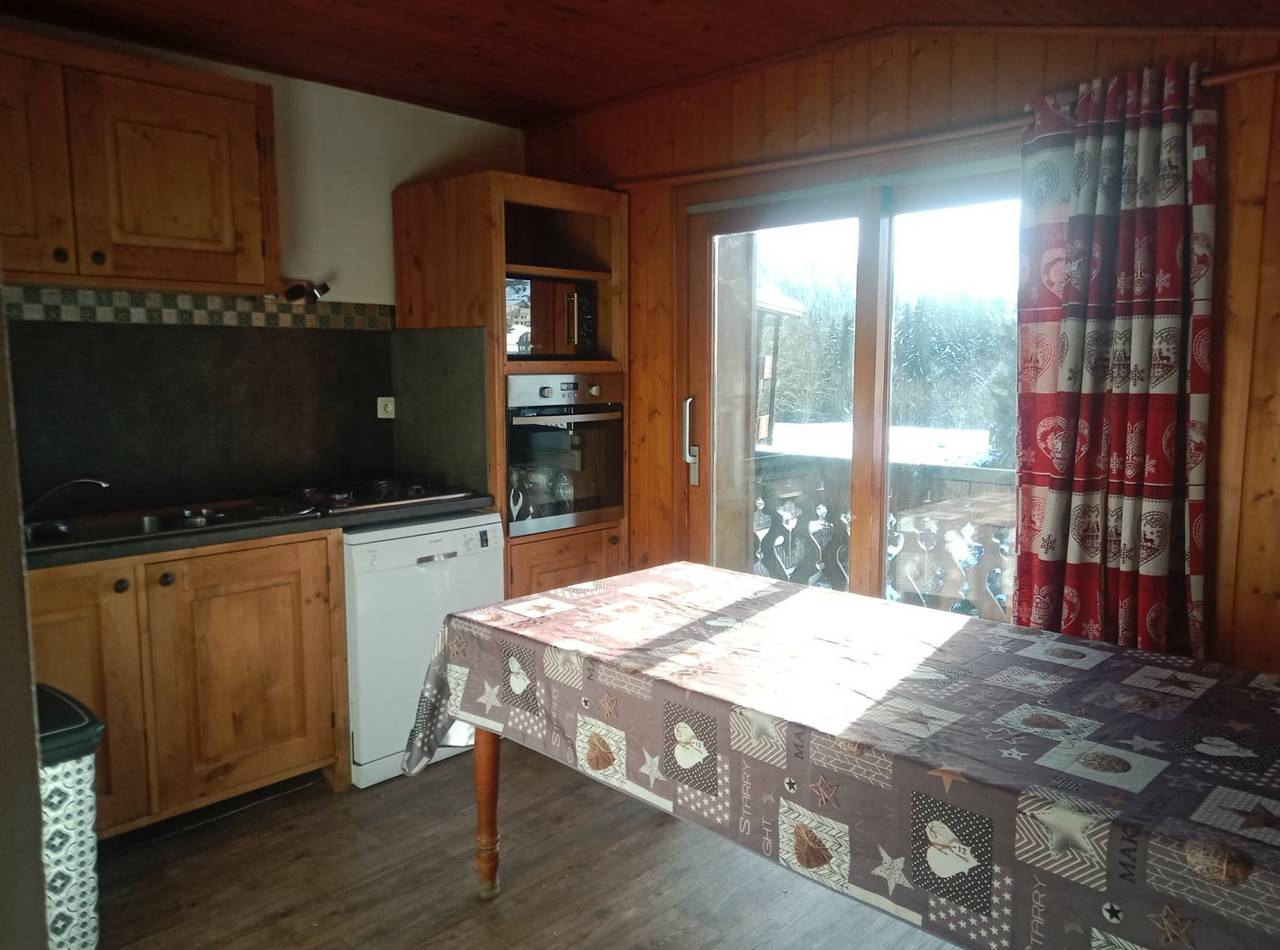Appartement entier, Appartement 3 chambres proche de toutes commodités in Les Gets, Les Portes du Soleil
