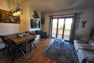 Gîte pour 4 personnes, avec balcon, animaux acceptés à Égat