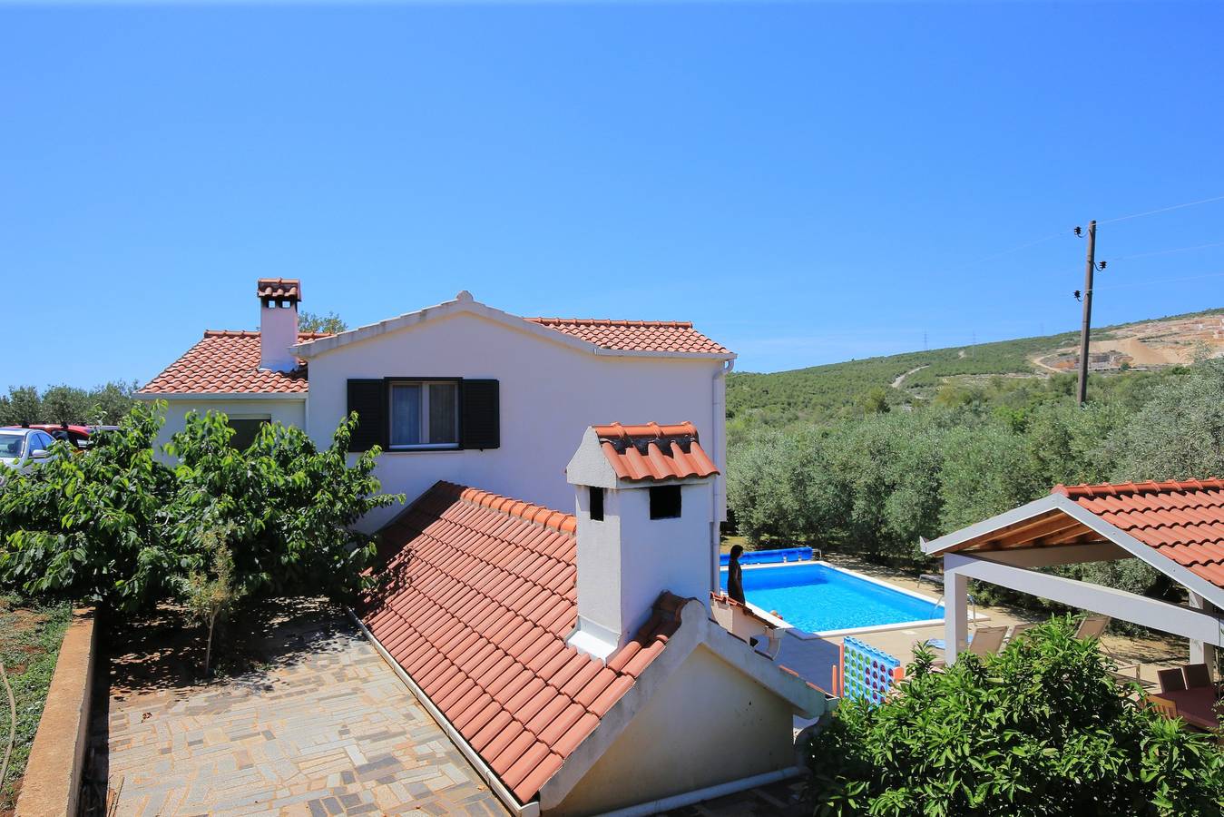 3-Zimmer-Haus mit Terrasse Plano, Trogir K-25953 in Plano (Kroatische Adria), Split-Dalmatien
