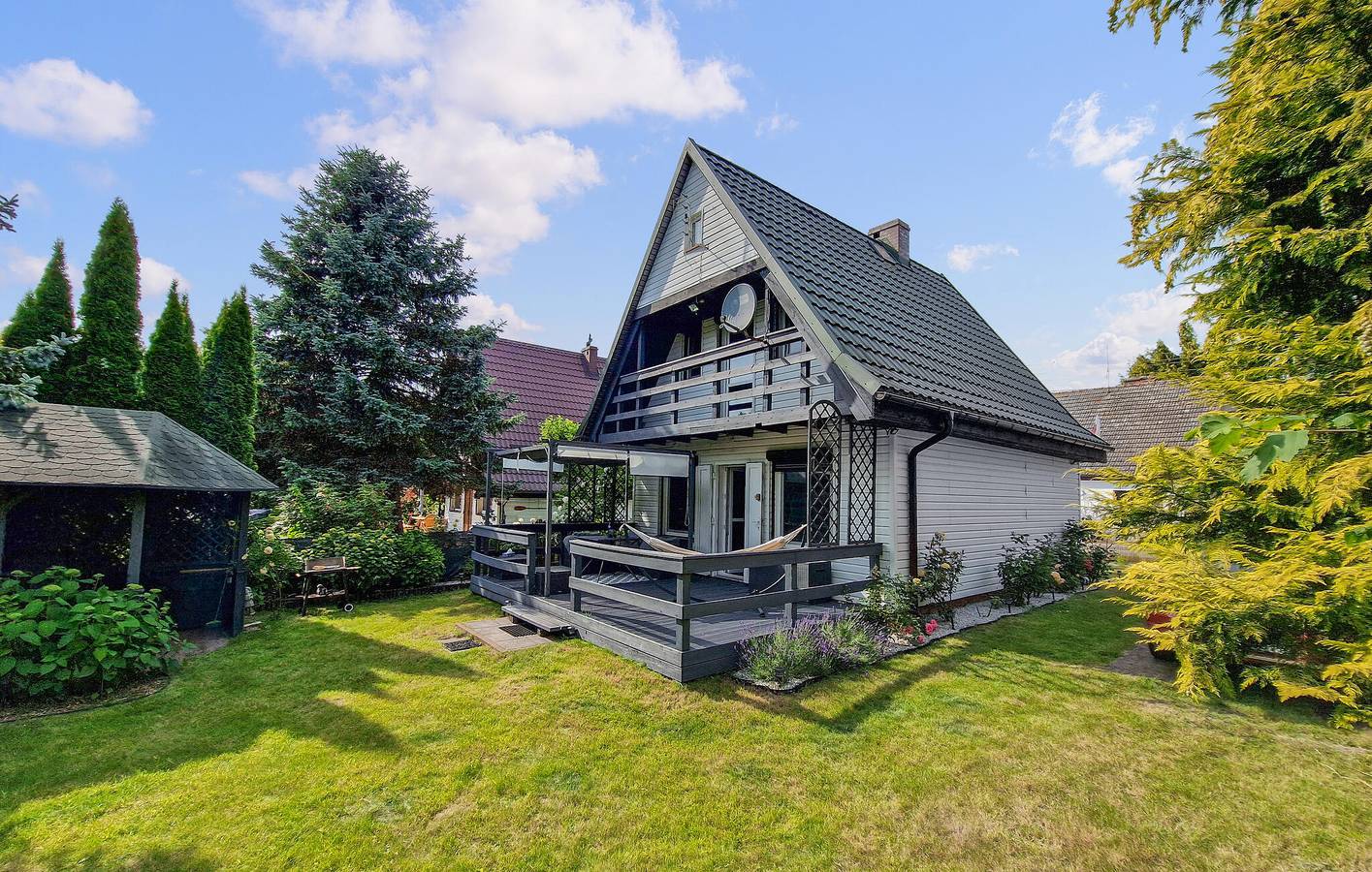 Ferienhaus für 8 Personen mit Terrasse in Nowe Warpno, Stettiner Haff