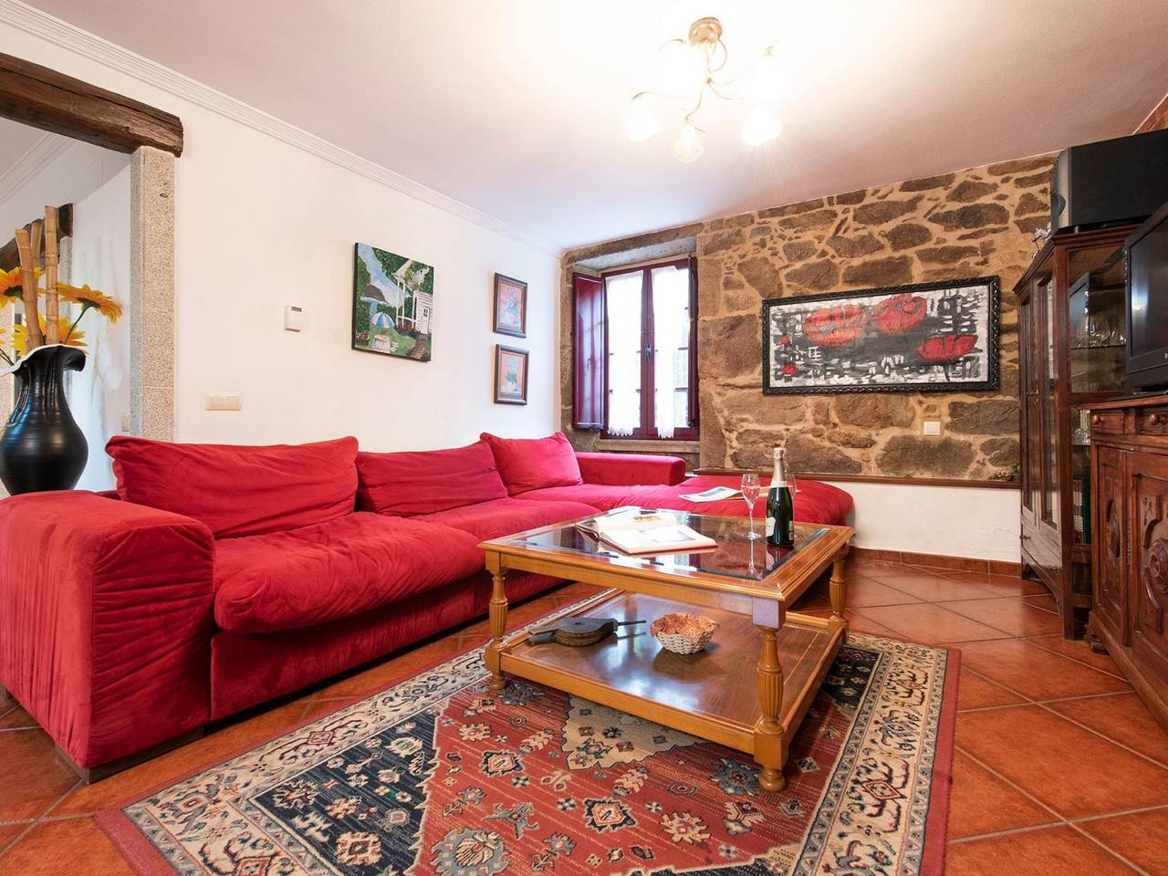 Villa "Casa dos Pazos" mit privatem Pool in Brión, La Coruña Provinz