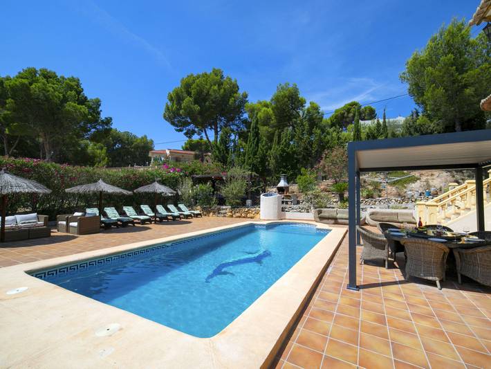 Location de vacances pour 10 personnes, avec terrasse et jardin dans Altea La Vieja - 2