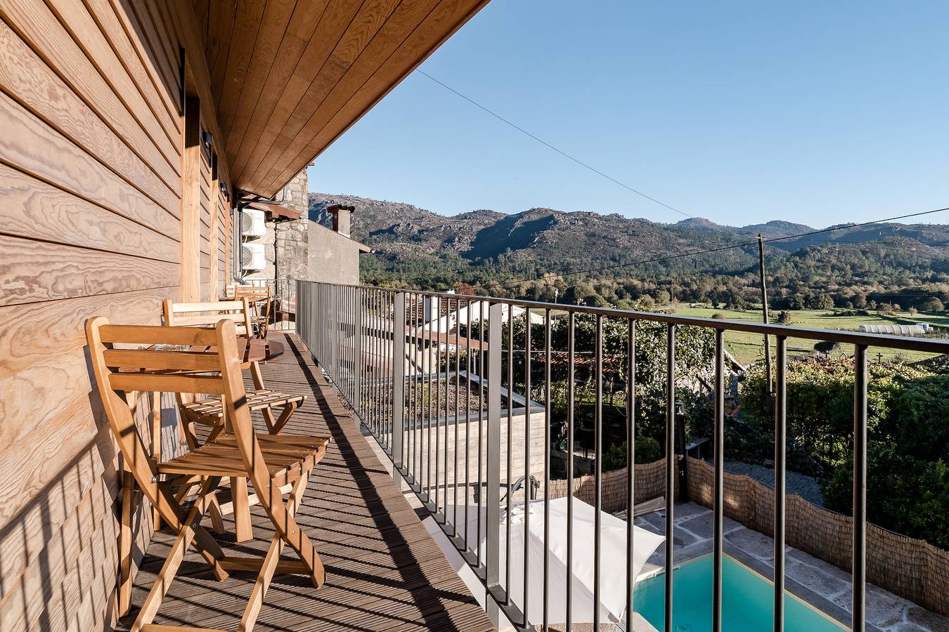 Zimmer 'Avó Custódia - Quarto' mit Bergblick, Wlan und Klimaanlage in Campo do Gerês, Braga Distrikt