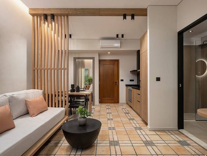 Ferienwohnung für 3 Personen, mit Meerblick und Garten in Chania und Umgebung - 3