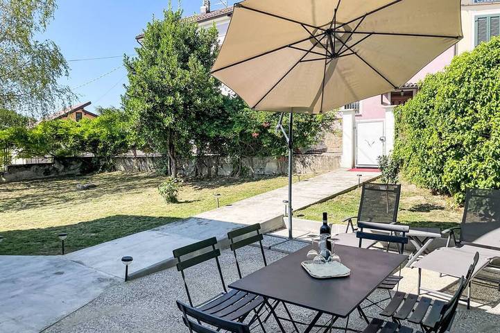 Ferienhaus für 4 Personen, mit Garten
