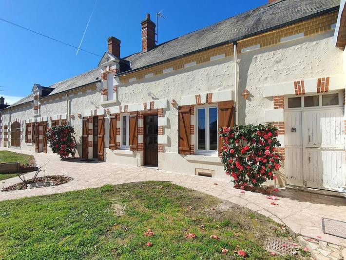 Ferienhaus für 6 Personen, mit Terrasse und Garten in Selles-sur-Cher