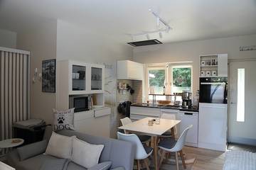 Hütte für 3 Personen, mit Terrasse an der Nordsee