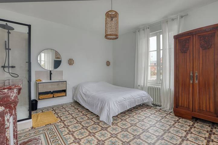 Maison spacieuse pour 8 personnes avec jardin in Saint-Germain-la-Poterie, Oise