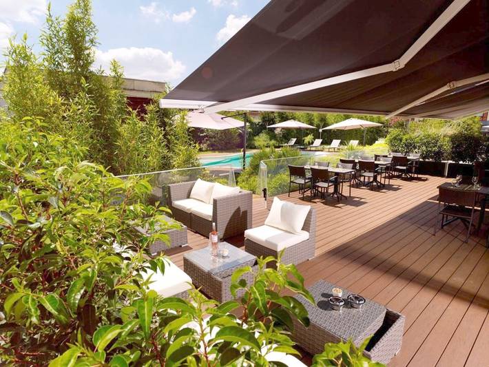 Hôtel pour 2 personnes, avec piscine et jardin