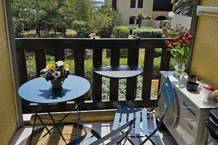 Gîte pour 3 personnes, avec jardin et balcon dans Tour Barberousse Chateau De Gruissan - 3