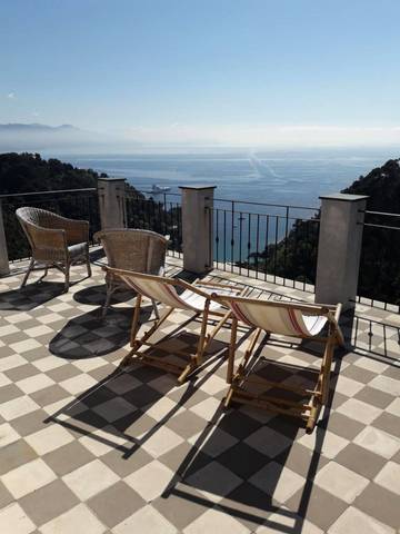 Chambre d’hôte pour 4 personnes, avec jardin à Santa Margherita Ligure