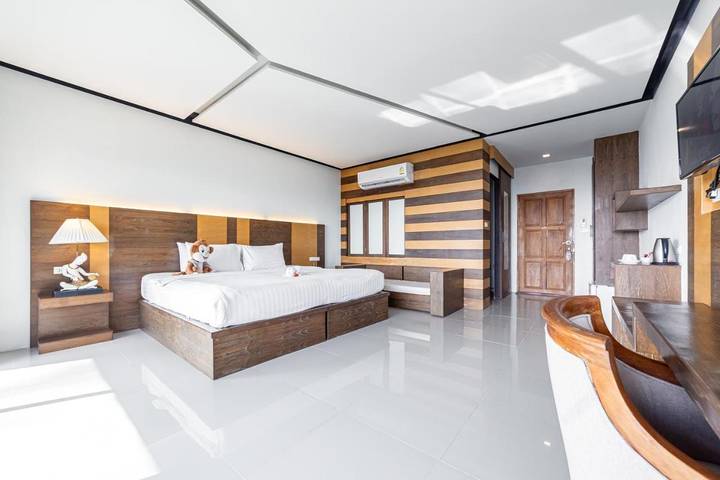 Resort för 3 Personer, med terass samt pool och bastu, med husdjur i Phuket