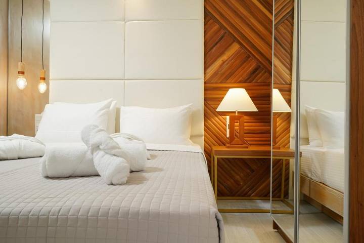 Ferienwohnung für 4 Personen, mit Ausblick und Balkon