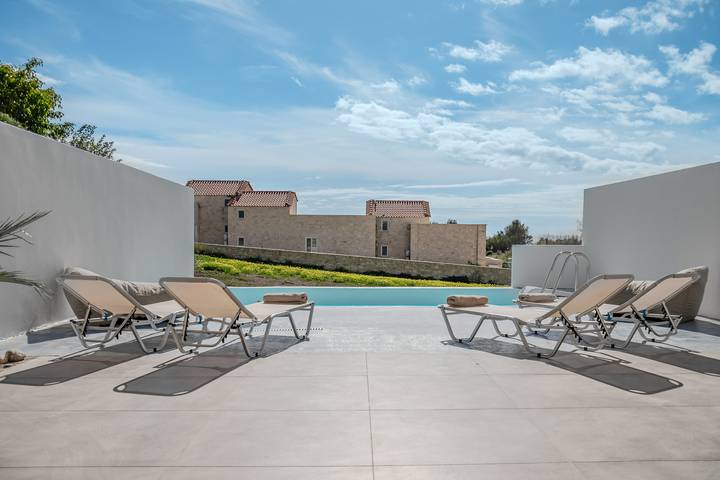 Ferienhaus für 4 Personen, mit Meerblick und Balkon sowie Terrasse in Rethymno und Umgebung - 4