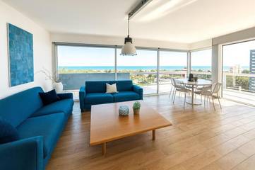 Ferienwohnung für 8 Personen, mit Ausblick und Balkon in Lignano Pineta