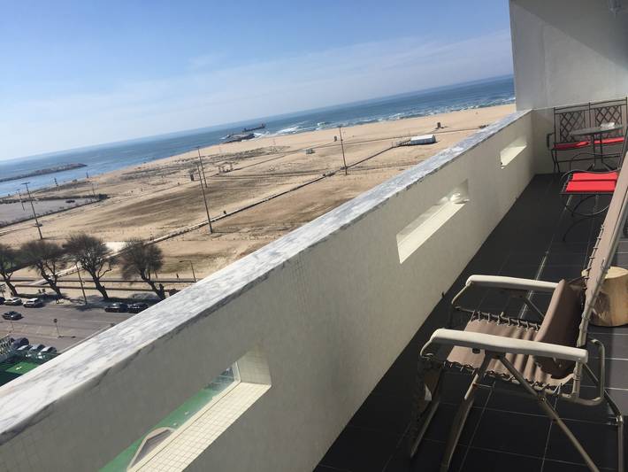 Apartamento de férias para 5 pessoas, com Varanda e Vista para o mar em Figueira da Foz