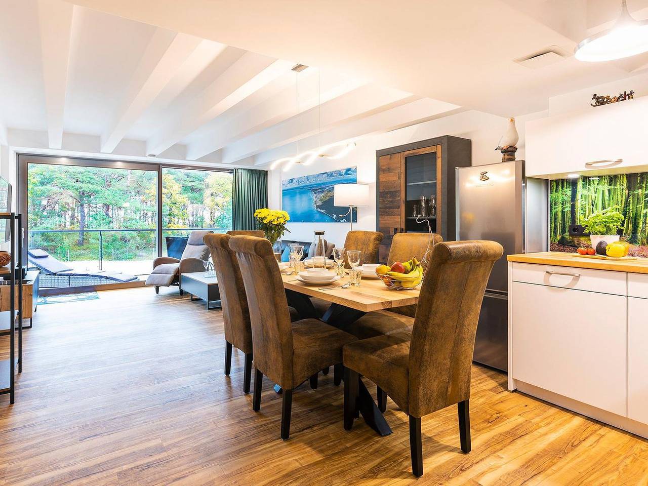 Ganze Wohnung, Fewo Loft Sturmmöwe: Familienfreundliches 82 m² Strandapartment mit Balkon in Prora, Binz