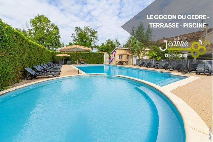 Location de vacances pour 6 personnes, avec jardin ainsi que sauna et piscine à Rivières