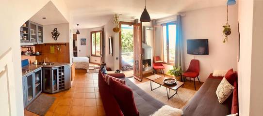 Gîte pour 3 personnes, avec vue et jardin, adapté aux familles dans Dar Bouazza