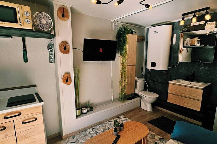 Gîte pour 2 personnes, avec Jardin à Saint-Martin-de-Queyrières - 3
