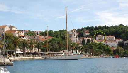 Gîte pour 2 personnes, avec jardin à Cavtat