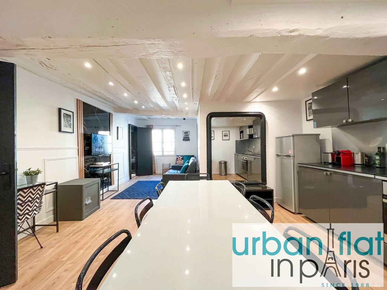 Ganze Wohnung, 100 - Luxury 2 Bedroom - Beaubourg Marais  in 3e Arrondissement, Paris