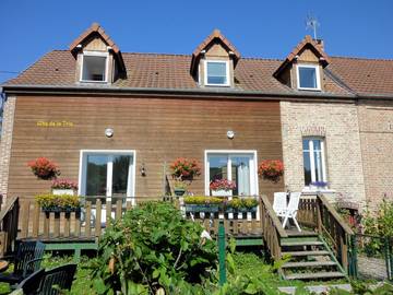 Gîte pour 2 personnes, avec jardin et terrasse à Cahon