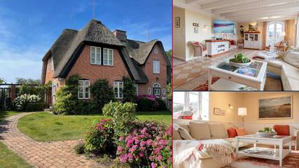 Ferienhaus für 6 Personen, mit Garten, mit Haustier in Nieblum