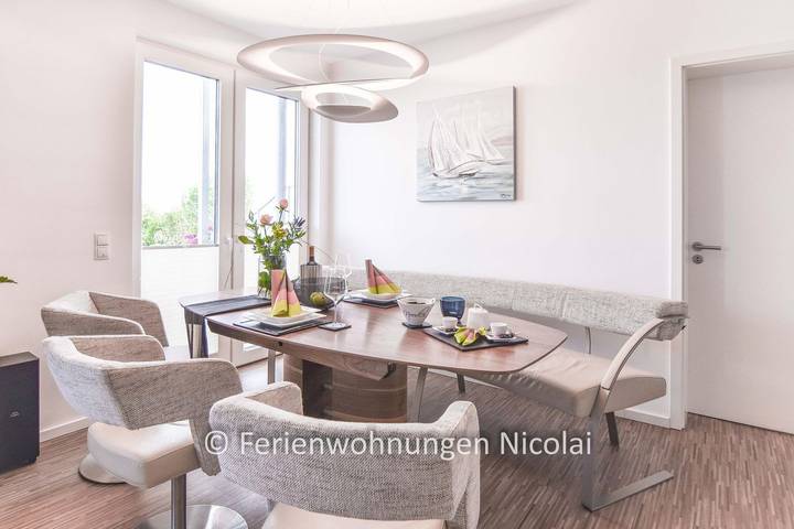 Ferienwohnung für 4 Personen, mit Balkon und Terrasse sowie Garten in Stein - 2