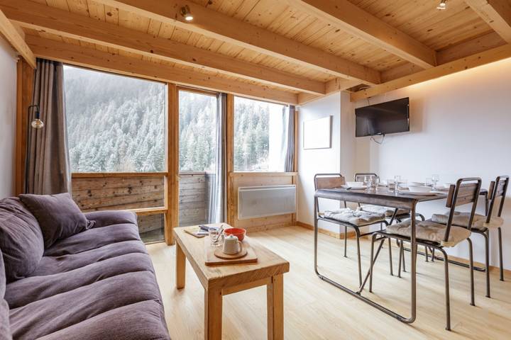 Gîte pour 6 personnes, avec balcon, adapté aux familles dans Argentière - 2