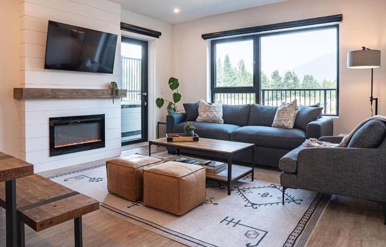 Vakantiewoning voor 6 personen, met balkon en whirlpool in Revelstoke