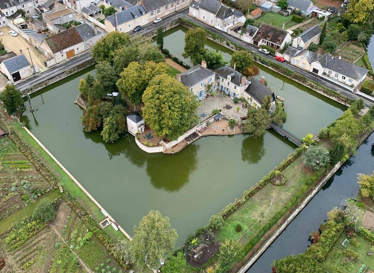 Les Douves in Onzain, Région de Blois
