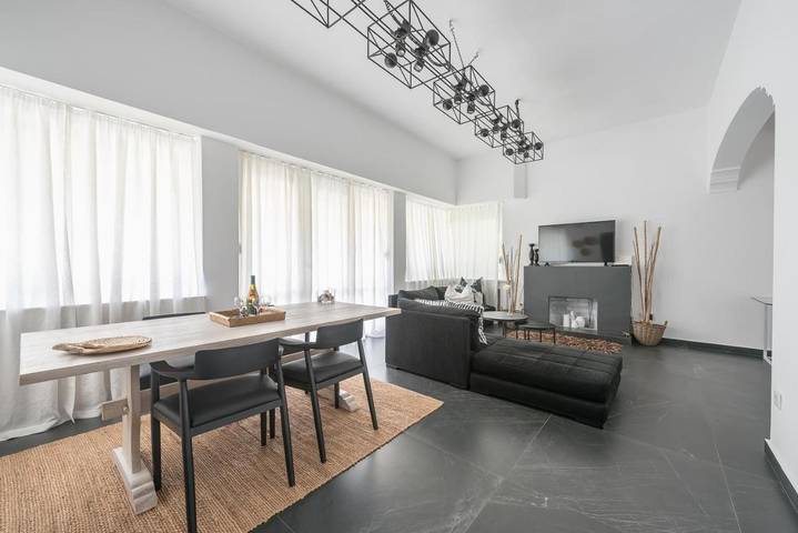Ferienhaus für 6 Personen, mit Balkon und Terrasse sowie Garten und Ausblick