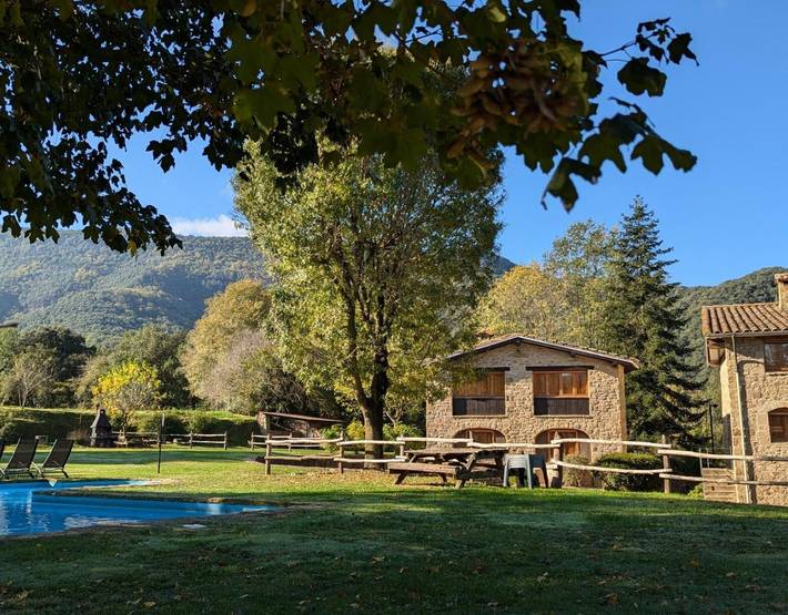 Villa für 7 Personen, mit Garten in Katalonien