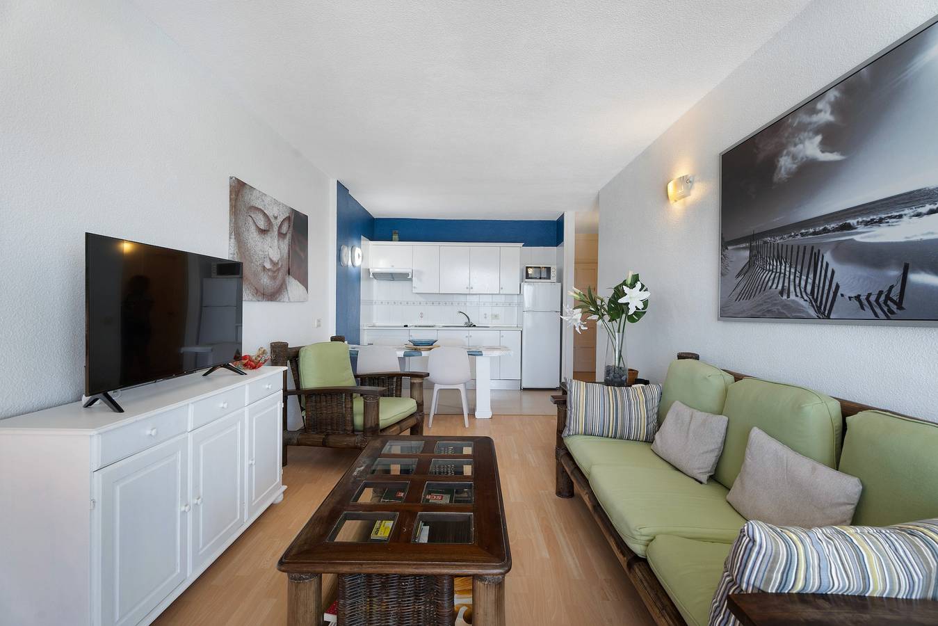 Ganze Wohnung, Ferienwohnung 'Edificio Nautilus' mit Meerblick und Wi-Fi in Bajamar, San Cristóbal de La Laguna