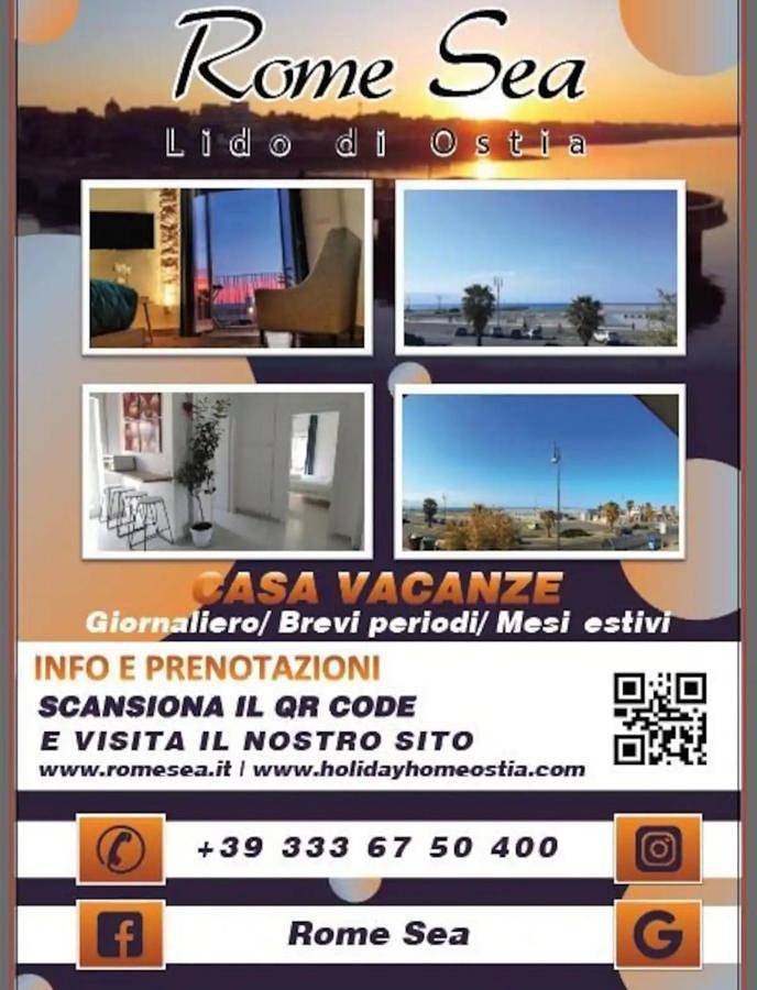 Appartamento intero, House Rome front sea in Ostia, Roma