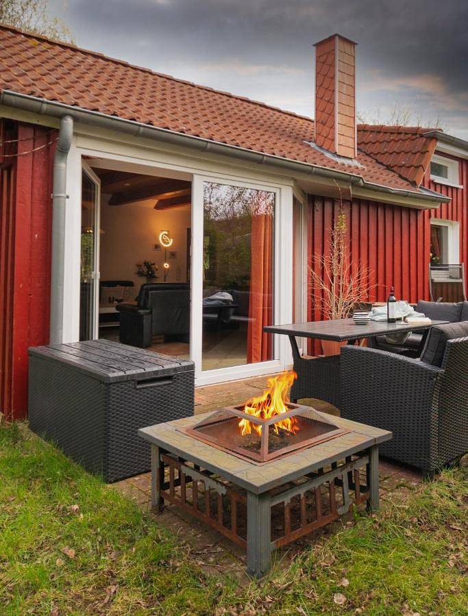 Ferienhaus für 5 Personen, mit Ausblick und Garten, mit Haustier