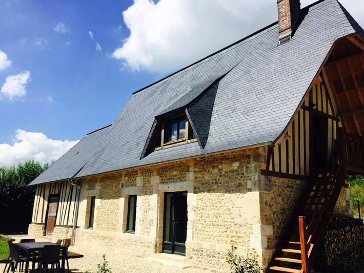 Location de vacances pour 4 personnes, avec vue et terrasse à Toutainville - 3