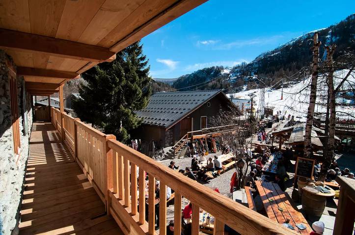 Chalet pour 16 personnes, avec balcon à Tignes - 2