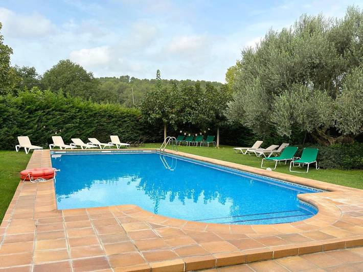 Casa rural para 7 personas, con Terraza y Jacuzzi además de Jardín y Piscina en Cruilles - 3