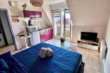 Gîte pour 2 personnes, avec balcon à Erstein