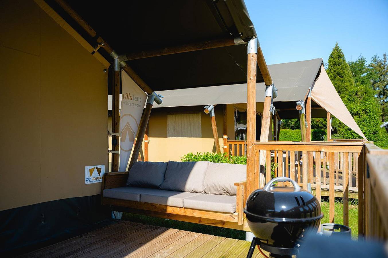 Camping de Schatberg — Camping de Schatberg | Villatent Outback | 5 pers.  in Limburg (Niederlande)