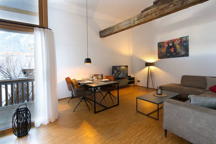 Ferienwohnung für 3 Personen, mit Balkon in Geigenbaumuseum Mittenwald
