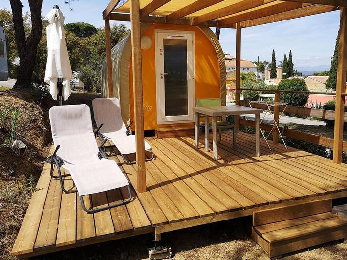 Camping pour 2 personnes, avec Bassin pour enfant à Roquebrune-sur-Argens - 2