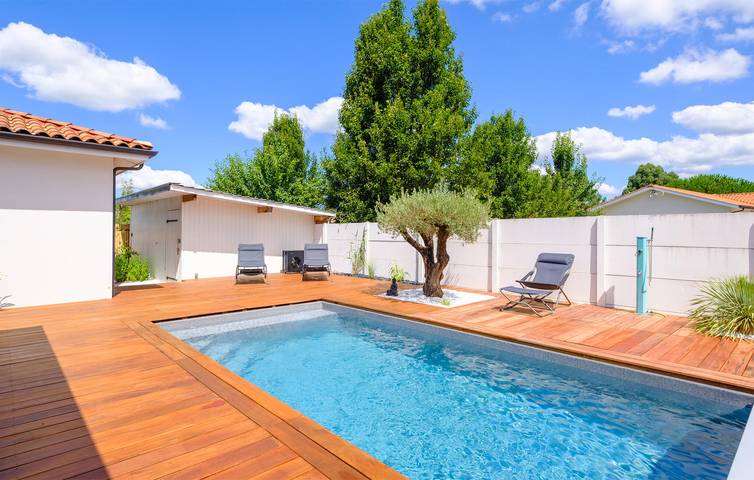 Casa de vacaciones para 5 personas, con jardín además de terraza y piscina - 1