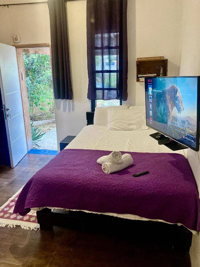 Appartement de vacances pour 3 personnes, avec jardin